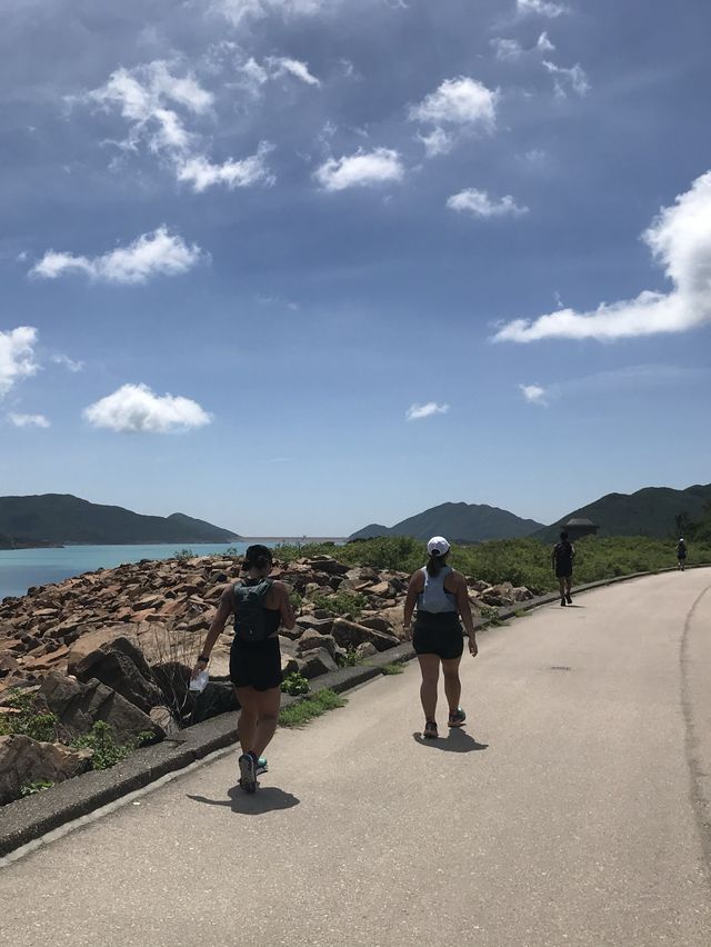 綠遊記🦵🏾西貢北潭涌-白虎山🌳熱到飛起 👧🏾