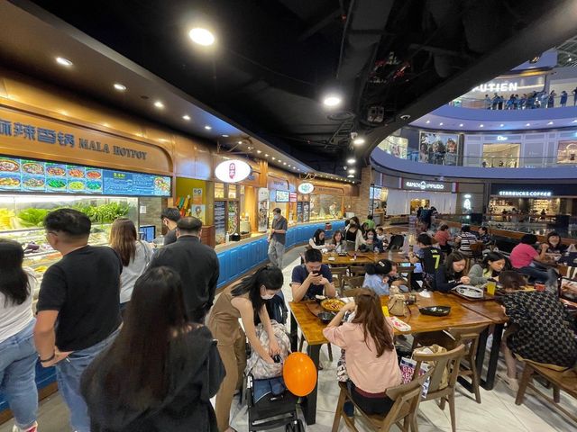 Local hawker delights in MBS