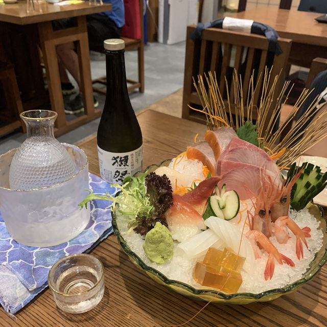 位於北角的高質食材之日本餐廳