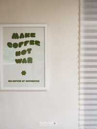 ins. coffee of inspiration คาเฟ่สีเขียวสไตล์โฮมมี่
