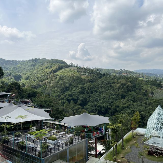 Dago Bakery Cafe @ Bandung with hillview