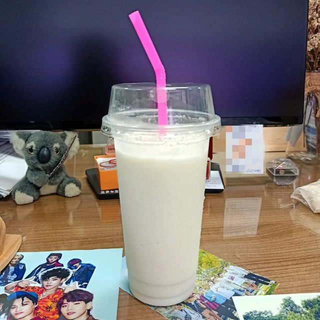 ร้านน้ำมะพร้าวปั่นนมสดที่อร่อยสุดย่านราชเทวี