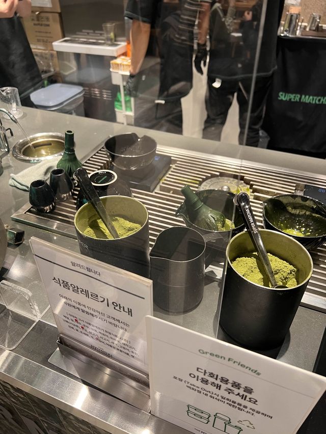 韓国/ソウル【汝矣島】抹茶の人気店💚