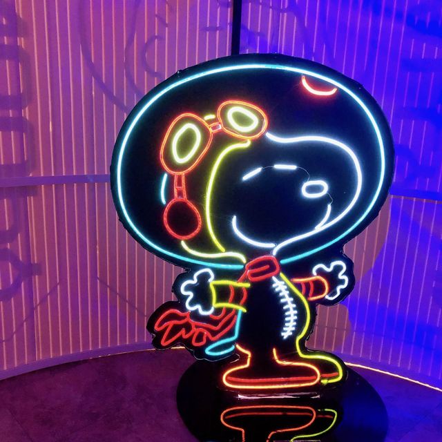 帶我去月球👩🏻‍🚀🚀💯🧡太空漫步到「史努比宇宙探險展」