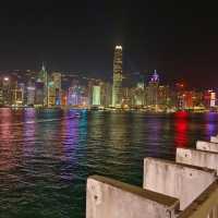維多利亞港 ，璀璨夜景！東方之珠！