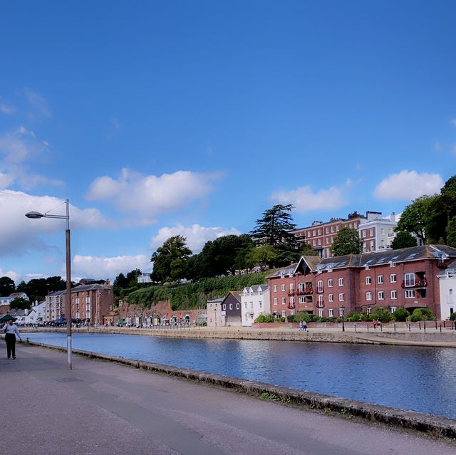 UK Exeter Quayside 一個好正的旅行地點