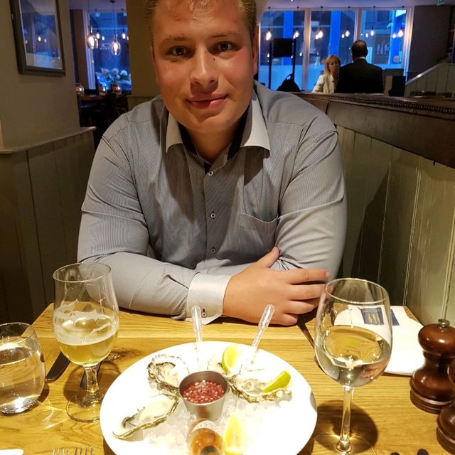 Oysters and sea food in London