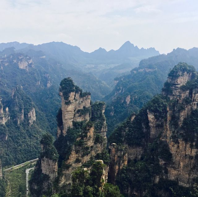 Avatar mountains in Zhangjiajie 