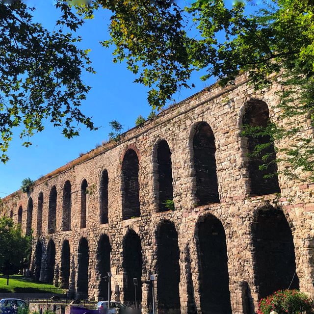The Ancient Aqueduct in Istanbul 