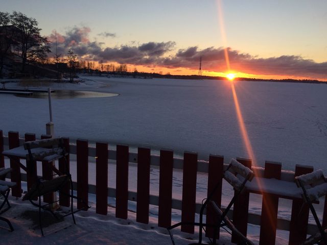 Picturesque Cafe Regatta in Helsinki❄️✈️🇫🇮