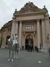 Luxury brand group CEO at a private museum in the center of Paris.