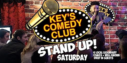 SATURDAY KEYS STAND UP COMEDY CLUB (LEGENDARY) STAND UP TORONTO COMEDY SHOW | Key's Stand up Comedy Club Toronto Improv Bar and Grill