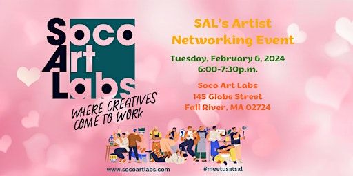 Soco Art Labs Artist Networking Event * Networking for Artists & Supporters | SoCo Art Labs, Globe Street, Fall River, MA, USA