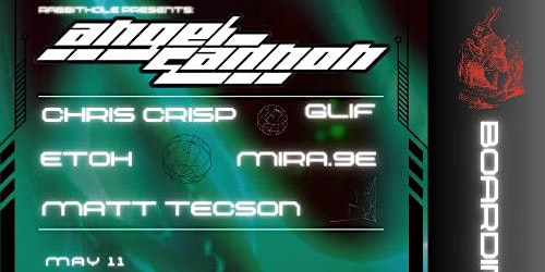 *EARLY BIRD* RABBITHOLE PRESENTS : ANGELCANNON | 1965 Main St