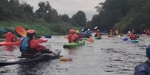 Beginners kayaking sessions. 4 lake sessions + 2 river sessions | Mullingar Sailing Club