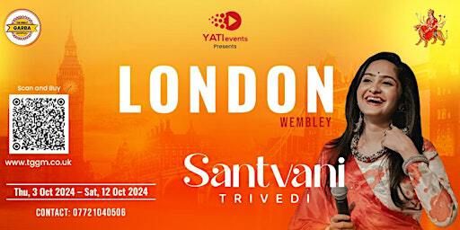 Santvani Trivedi Navratri 2024 - Wembley- 11th October 2024 - Friday | Alperton Studios