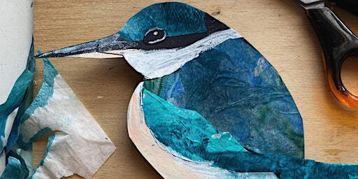 Mixed Media and Collage Workshop with Fiona Roderick | Helen Ashley Designs