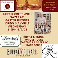 TWC Welcomes Sazerac Master Blender, Drew Mayville:Tasting and Meet & Greet | The Whisky Club (TWC) 425 Alvarado St