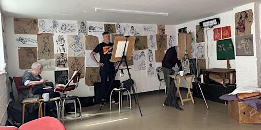 Life Drawing Wednesday Long Pose session 10am -1pm | Crown Point Studio