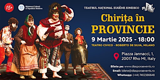 CHIRIȚA ÎN PROVINCIE: LA MILANO | Teatro Civico Roberto de Silva