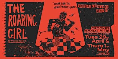 The Roaring Girl | Crookes Social Club