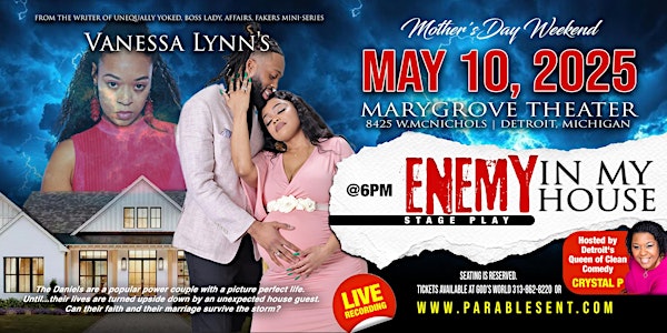 Enemy in My House Stage Play | Marygrove Theatre