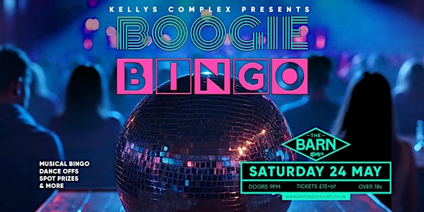 Boogie Bingo Bank Holiday Special live at The Barn, Kellys | The Barn at Kellys Complex