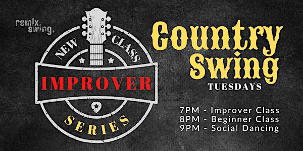 Improver Country Swing dance classes (4 week block) - no partner needed! | Remix Swing