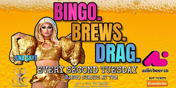 PRIDE BINGO. BREWS. DRAG. AT ASLIN BEER CO - JUNE | Aslin Beer Company