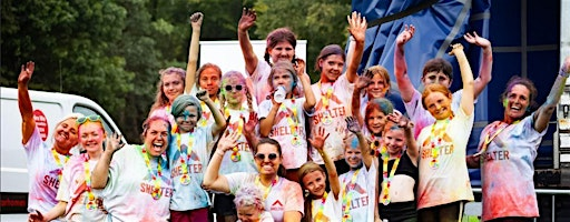 Shelter Colour Run - Water Bottle Sponsorship | Witton Country Park