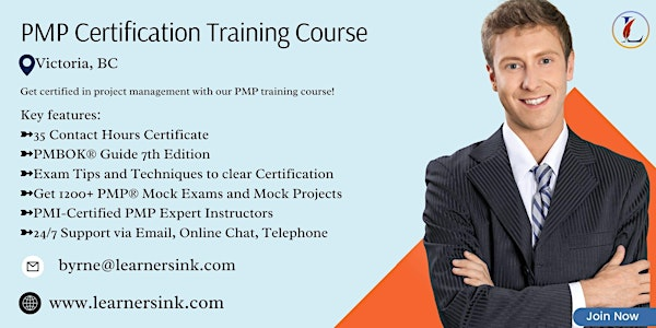 PMP Certification Program In-Person Training In Victoria, BC | 535 Yates St