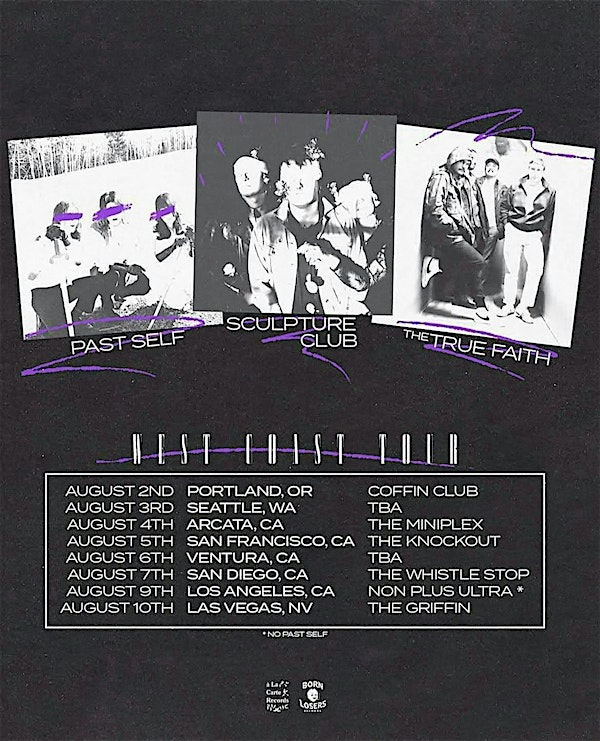 Sculpture Club, Still Ruins, Past Self, The True Faith @ The Knockout | Knockout