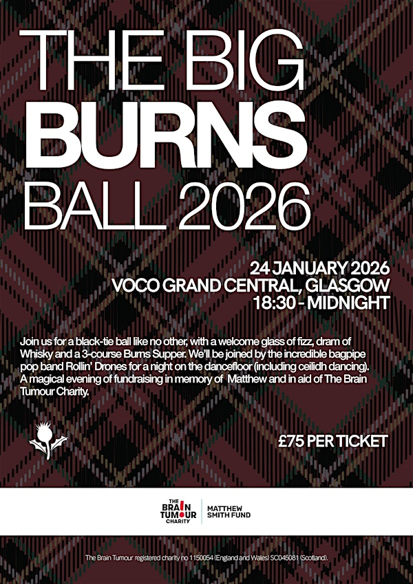The Big Burns Ball 2026 | voco Grand Central Glasgow, an IHG Hotel