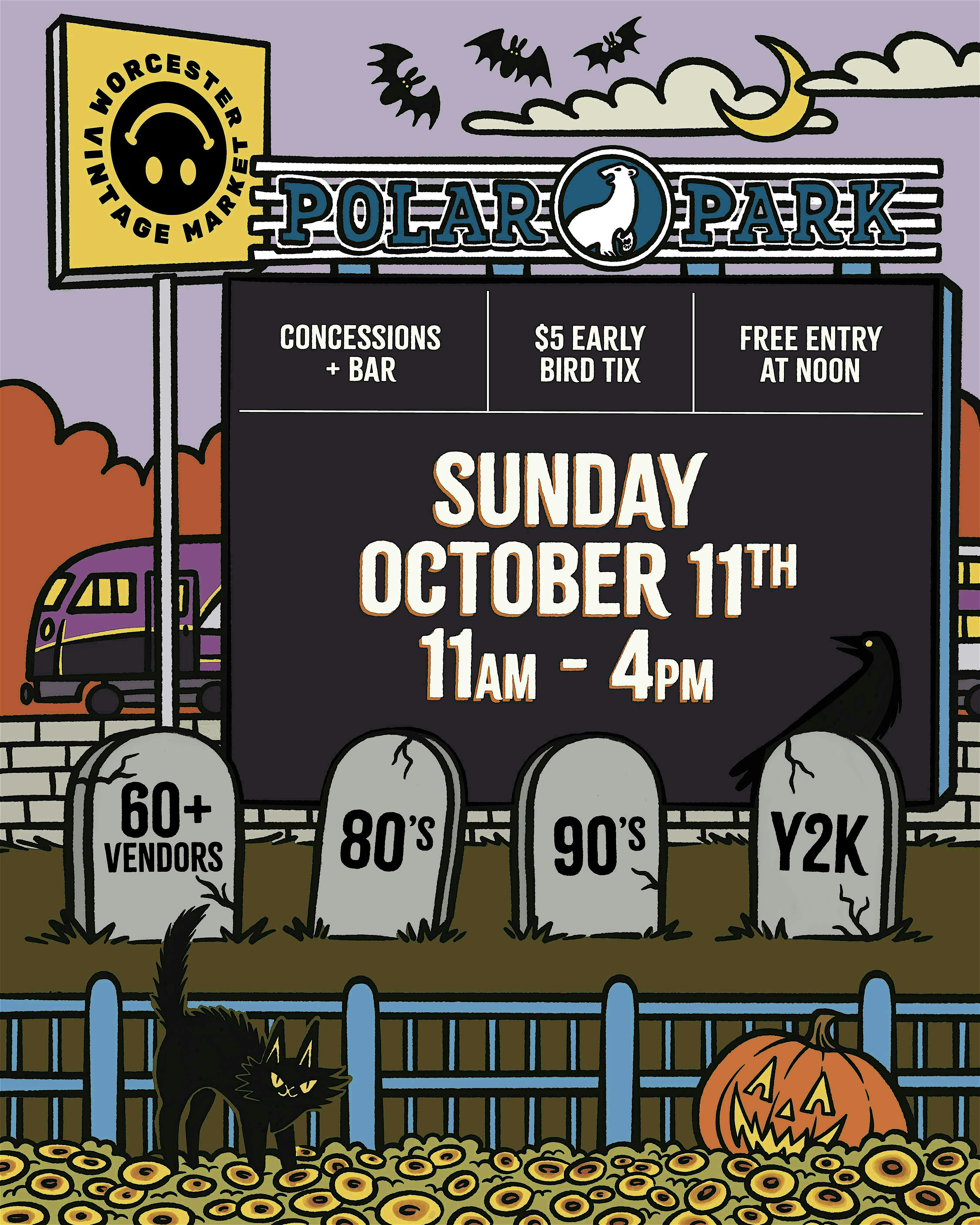 Worcester Vintage Market 10/11 | Polar Park