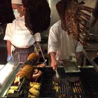 Hyatt dinner buffet 
