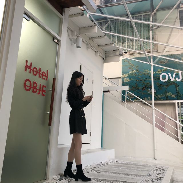 포토존 천국 대흥동 카페 - 오브제