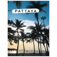 Pattaya sunset ชมพระอาทิตย์ตกดินที่หาดพัทยา
