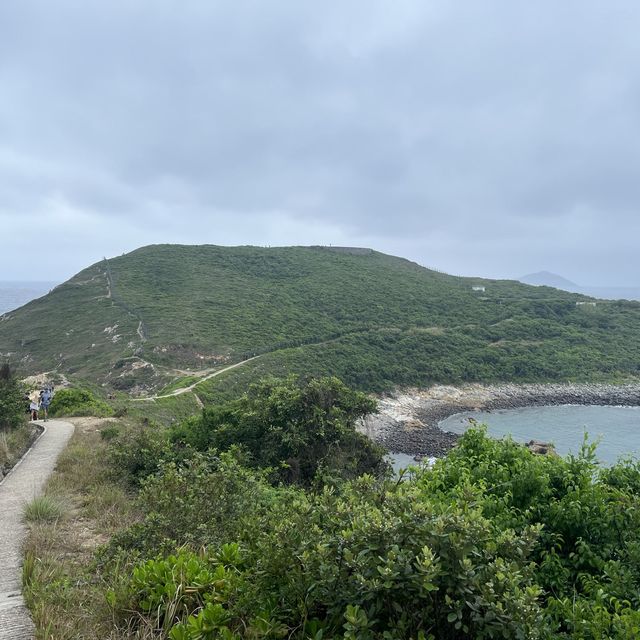 陰天最岩就係去行山