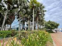 Stroll along Sentosa Cove boardwalk