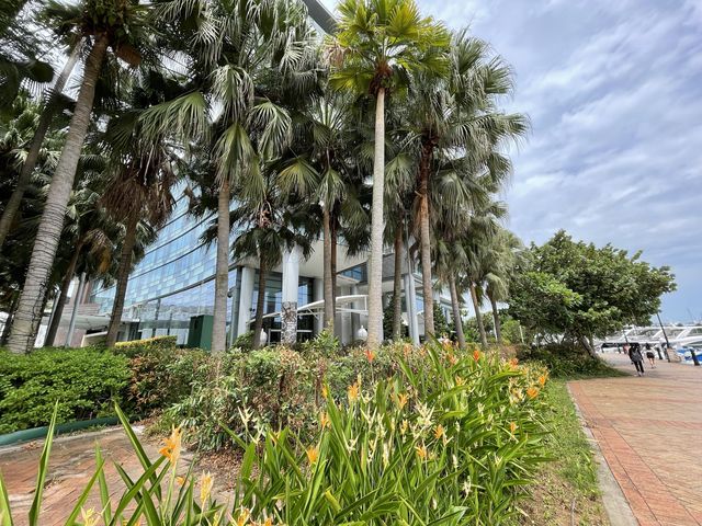 Stroll along Sentosa Cove boardwalk