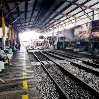 Famous Maeklong Station