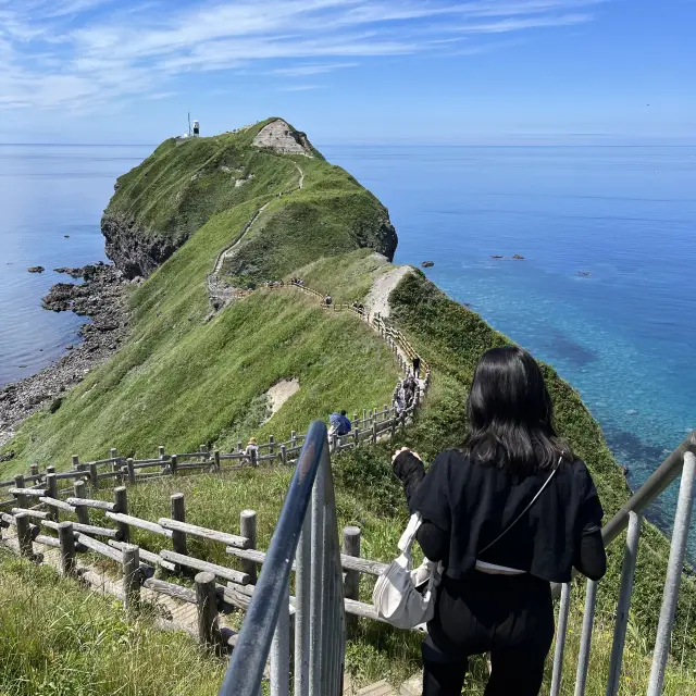 西北海道　積丹ブルー　神威岬