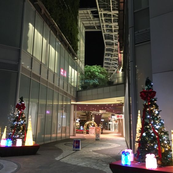 【キャナルシティ博多】イーストビルのクリスマスデコレーション