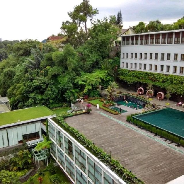 Best hotel in the cliff in bandung