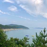 고운 모래사장이 아름다운 해수욕장!