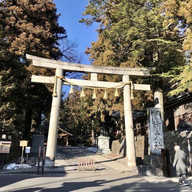 【長野】日本有数のパワースポット！諏訪大社⛩