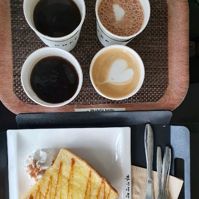 비오는 날 감동 받았던 오션뷰 카페