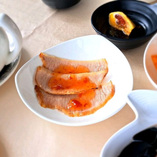 嘆海景，食點心❤️