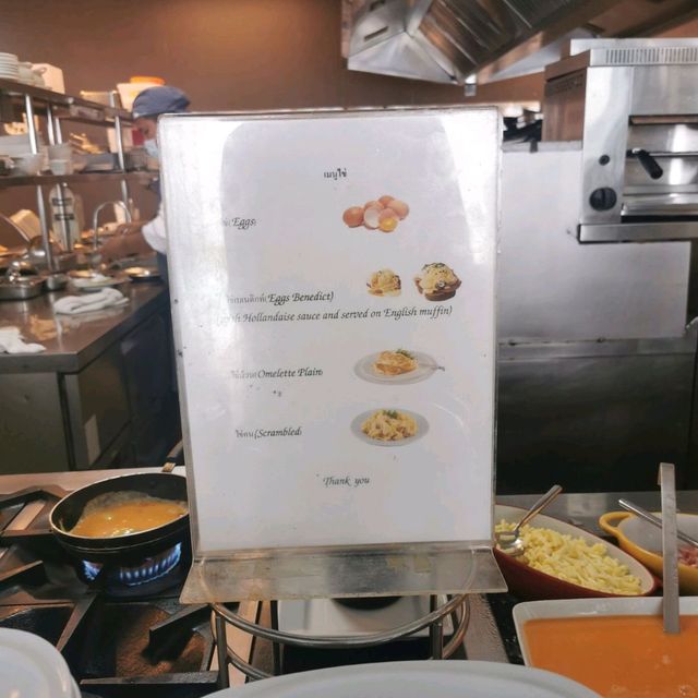 Breakfast at Poolside Bar & Restaurant