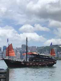 One of a kind dining and cruising experience with Aqua Luna ⛵️🇭🇰 